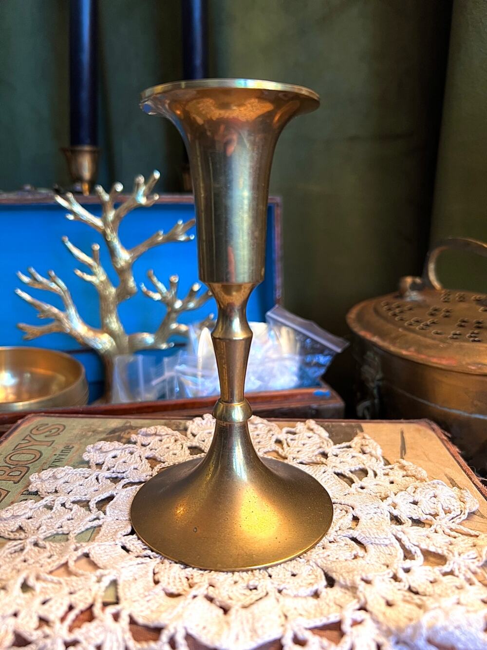 Brass Candle Holder